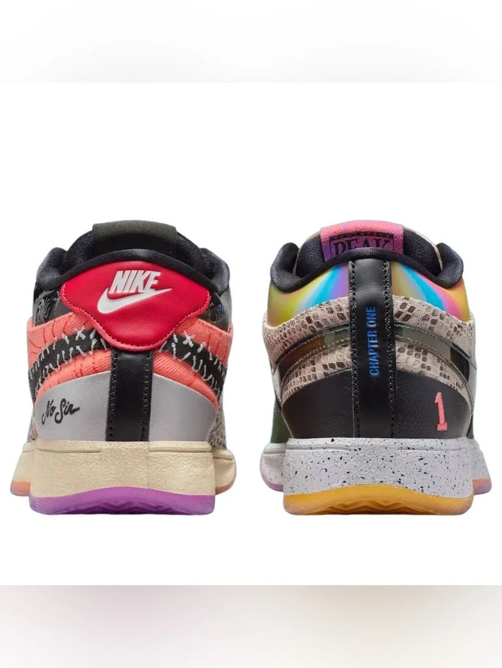 Nike Book 1 'What The' IH1335-100 Mens Size 7 Limited 1 Of 1996